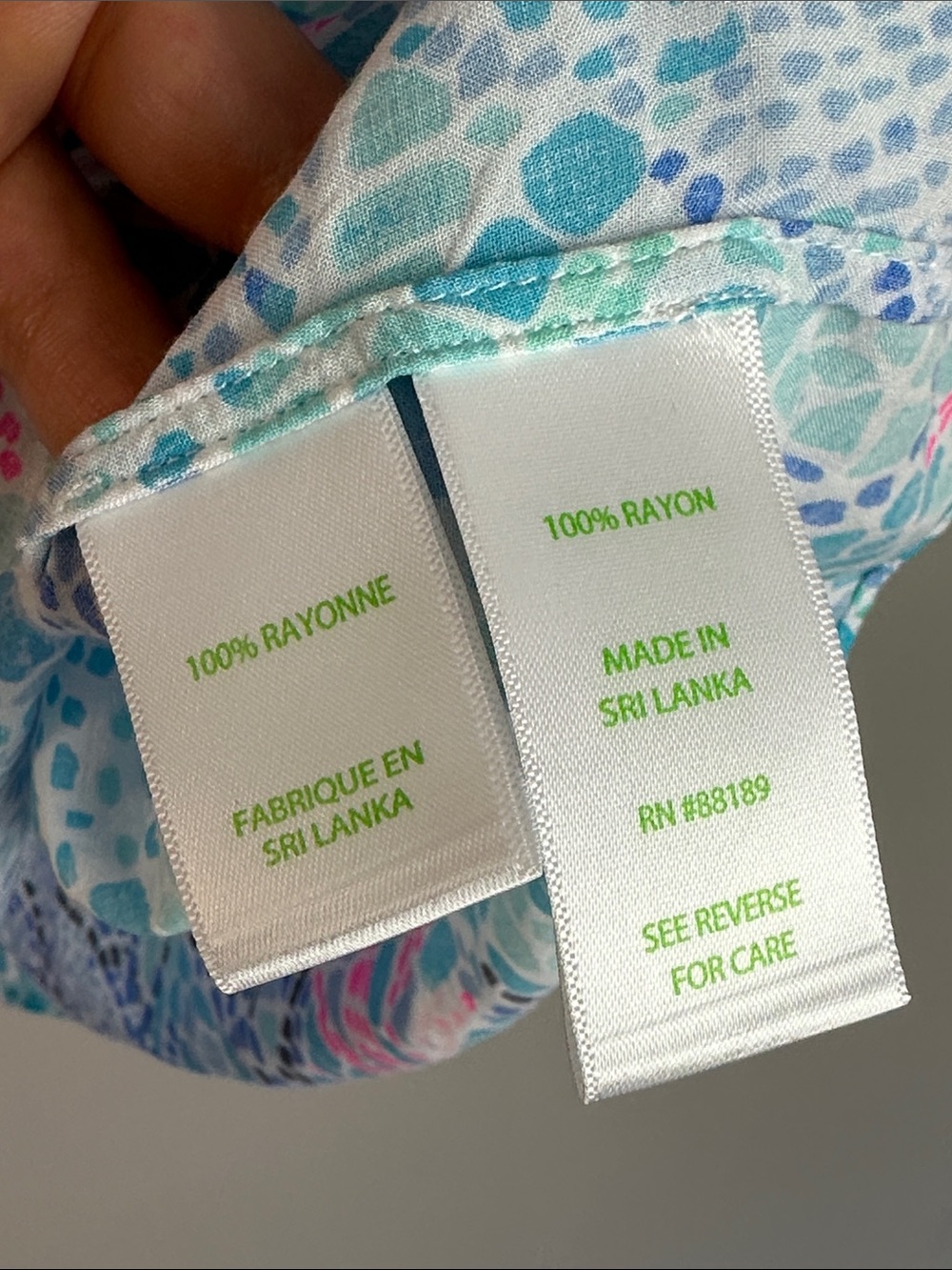 Lilly Pulitzer Nevie Off The Shoulder Blouse Size M Beach Resortwear - Picture 9 of 11
